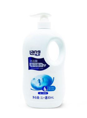特价海马香水沐浴露1L家庭装