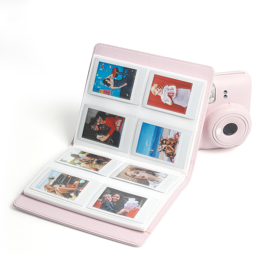 拍立得相册适用富士instax mini12相册3寸mini11/9/8/7/40收纳册99相纸收纳本64枚288枚相簿卡片收集本大容量