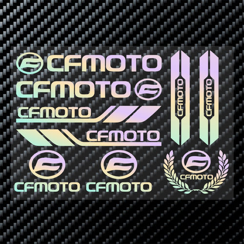 适用于春风摩托车贴CFMOTO650NK400NK150N改装反光贴comoto贴纸