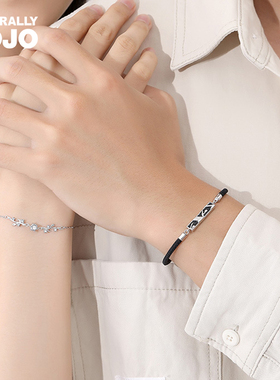 枯木逢春纯银情侣手链女