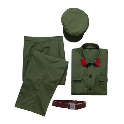 65式服装男的确良夏装涤卡冬装老式服装文艺演出服老兵聚会纪念装