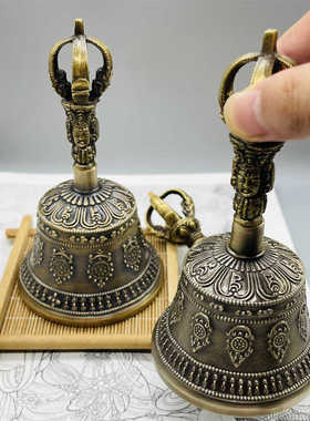 金刚铃杵尼泊尔五股八宝摇铃摆件