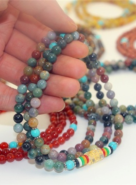 西藏特色民族风手链多层情侣配