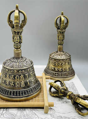 尼泊尔藏传手工铃铛声音清脆