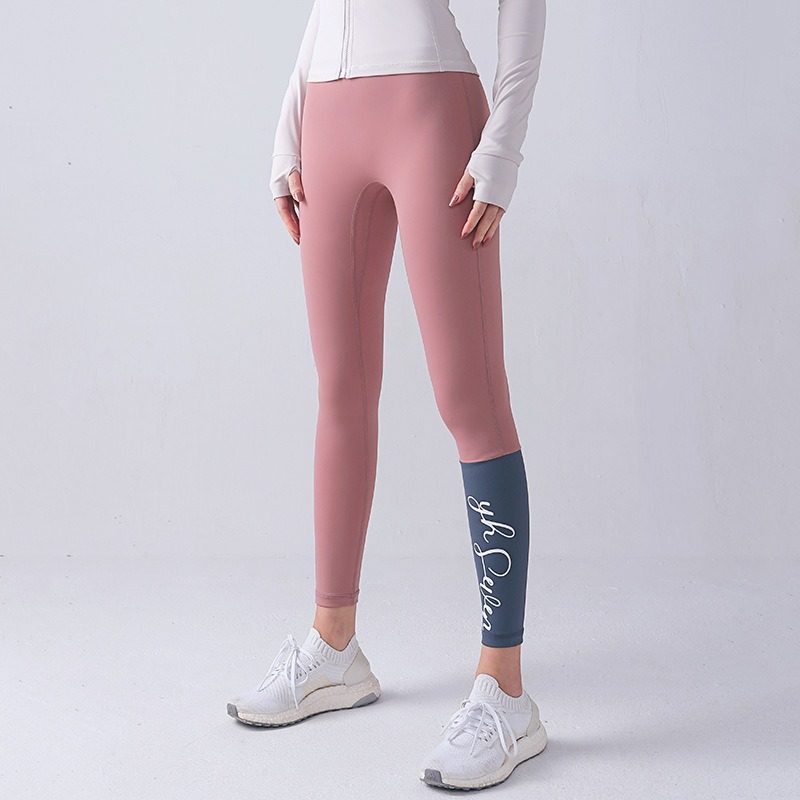 lulu瑜伽裤高腰提臀无缝裸感外穿打底裤蜜桃臀液体速干健身裤翘臀