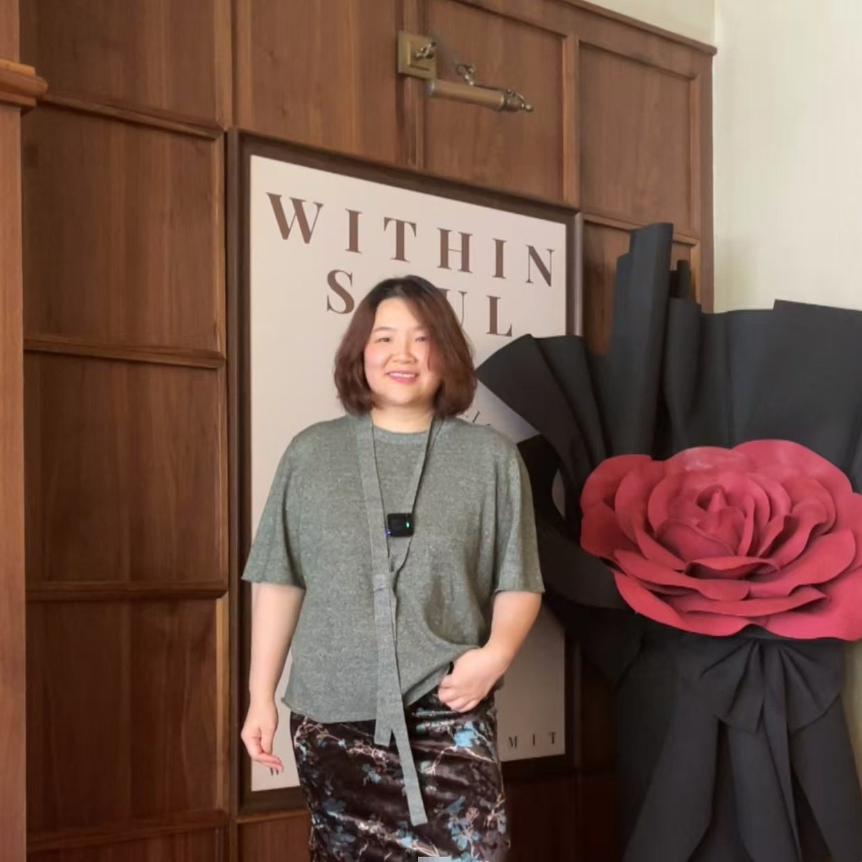 微胖定制【便利贴】女士羊绒亚麻羊绒衫