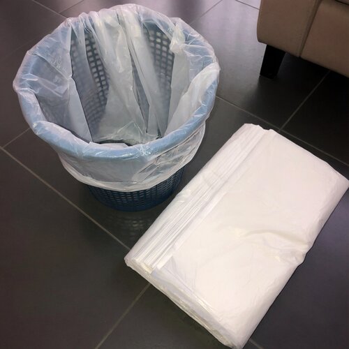 家居高档宾馆20L白色环保垃圾袋