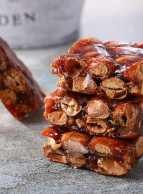 台湾特产食品宜兰特产 金少爷花生糖原味简易包装不粘牙花生Q糖果