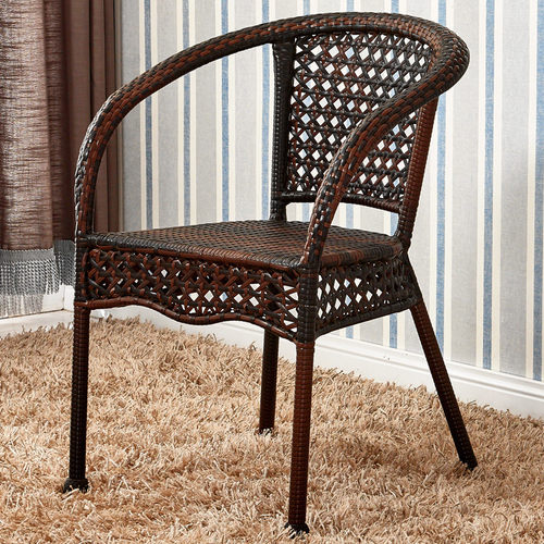 靠背椅单人藤餐户外休闲座椅