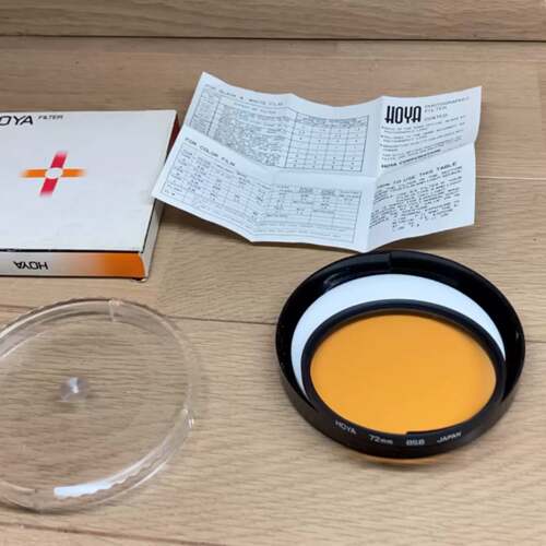 可议价进口 保谷HOYA 85B 72mm 滤镜 雷登镜 色温镜