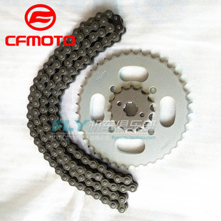 CFMOTO原厂摩托车配件ST狒狒链盘三件套链条前链轮XO狒狒后链轮
