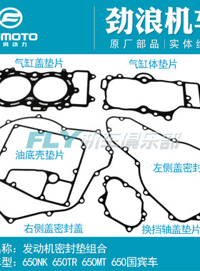 cf春风摩托车国宾全车650mt垫片
