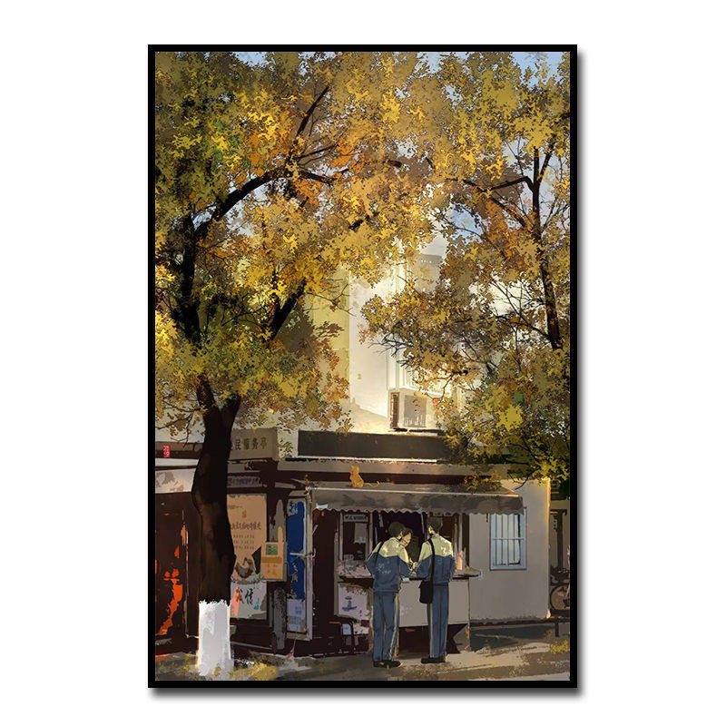 某某小说diy数字油画盛望江添动漫男生手绘涂色画画休闲减压