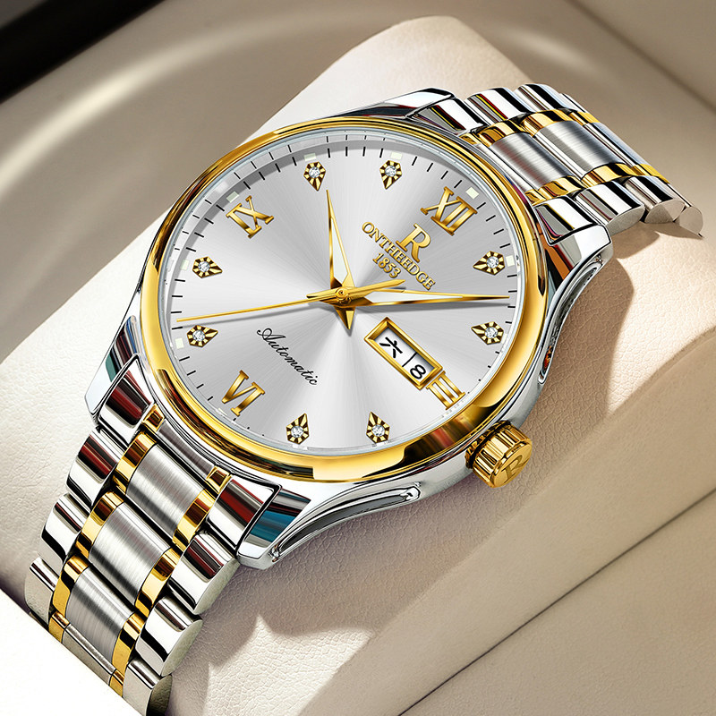 防水商务男士机械表正品瑞士品牌