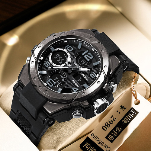 可游泳电子手表男运动