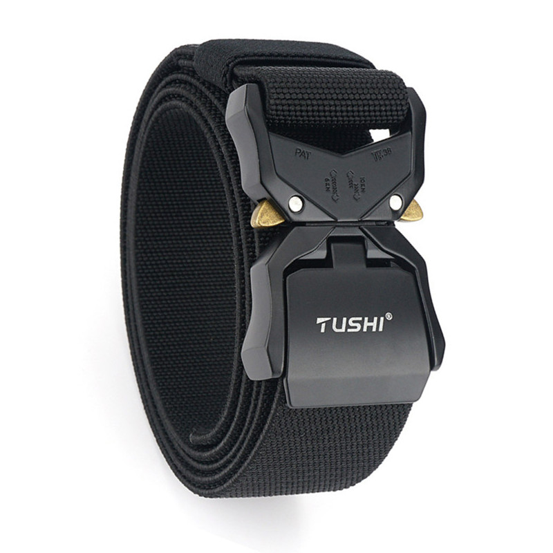 军迷户外眼镜蛇作训帆布战术腰带