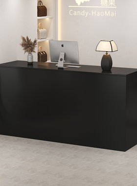 服装店收银台烤漆吧台美容院接待台小型女装店柜台超市小型柜台桌