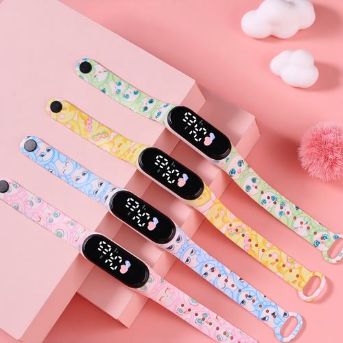 蛋仔派对儿童防水LED电子手表