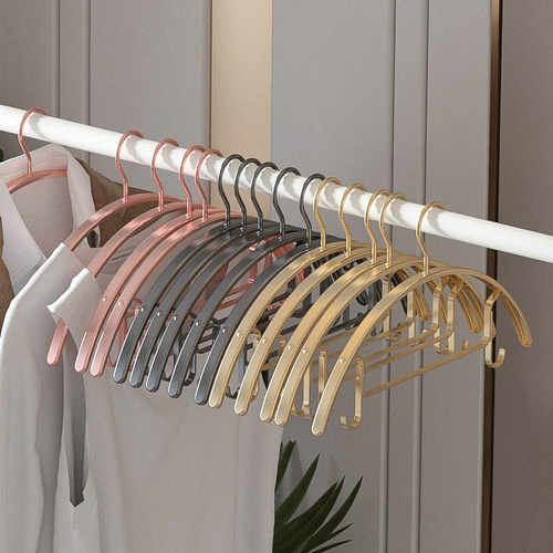 衣架网红墨绿色太空铝合金家用