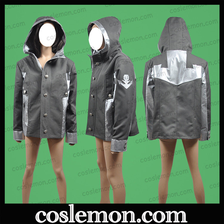 coslemon海贼战队豪快者豪快银变身前夹克短外套cos服装02