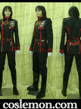 coslemon驱魔少年公式漫迷手册灰色圣柜亚连新团服cos服全套服装