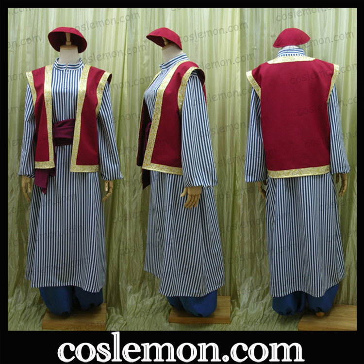 coslemon勇者斗恶龙4被引导的人们商人杜鲁尼可トルネコcos服装
