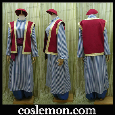coslemon勇者斗恶龙4被引导的人们商人杜鲁尼可トルネコcos服装