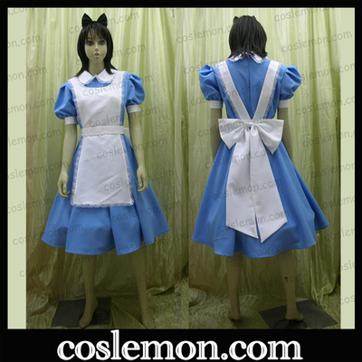 万圣节不可思议爱丽丝全套女仆装