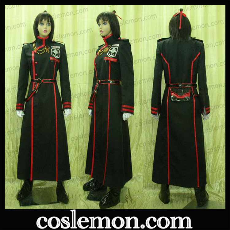 coslemon驱魔少年公式漫迷手册灰色圣柜神田优新团服cos服装全套