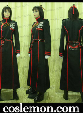 coslemon驱魔少年公式漫迷手册灰色圣柜神田优新团服cos服装全套