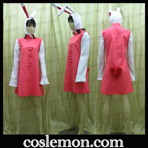 coslemon beatmaniaIIDX 狂热节拍IIDXまち子マチ子红cos服装全套