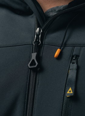 Hexard ACS-10 防滑户外包具机能服拉链尾绳