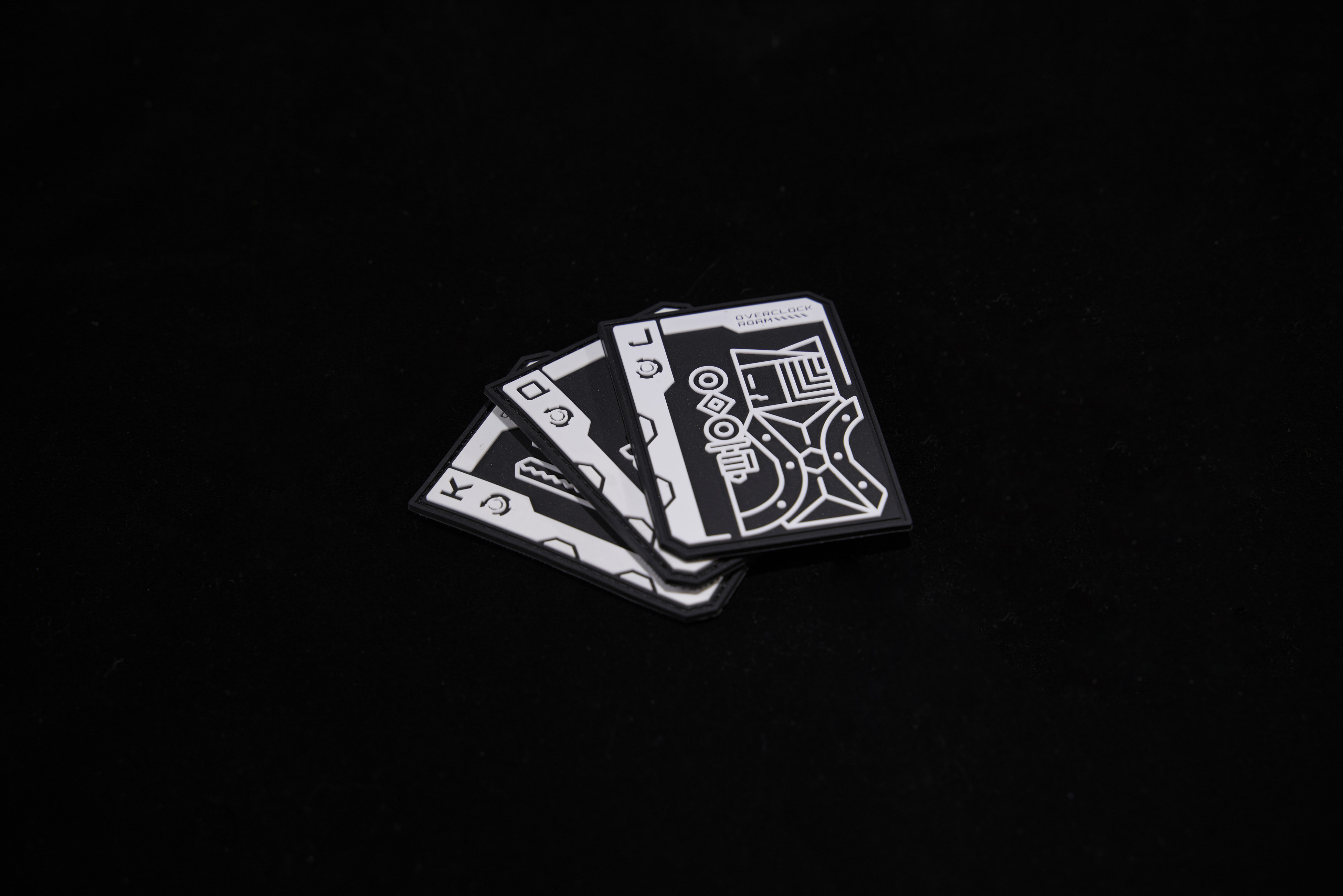 超频漫游扑克机能夜光士气章