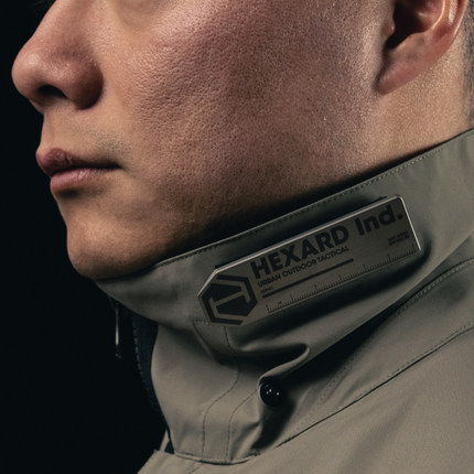 HEXARD DFP-01金属士气臂章 战术 机能 EDC 钛合金