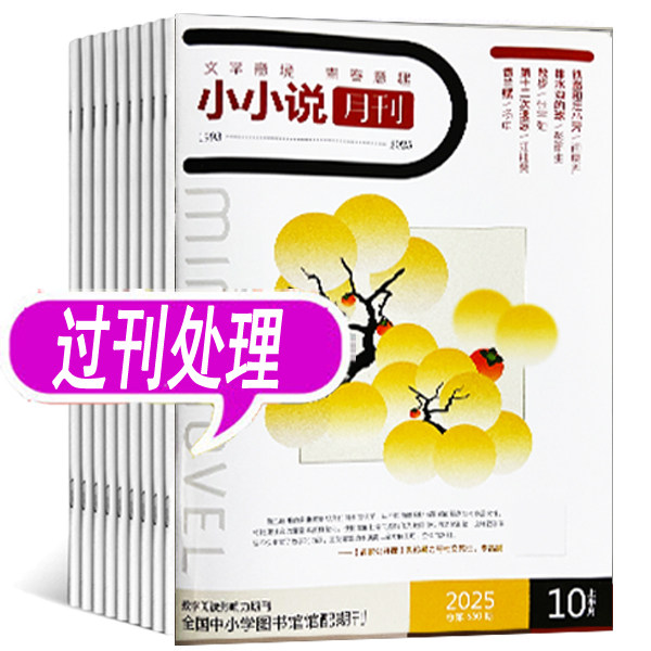 【共9本打包】小小说月刊杂志2025年8本+以前年份1本【月份随机发 拍多件重复】文学小小说选刊过期刊非2026年全年订阅