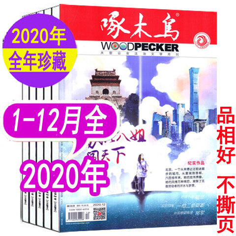 【全年12本】啄木鸟杂志2020年1-12月全 法治文学期刊破案悬疑侦探推理小说过期刊非2024年/2025年看好下单！