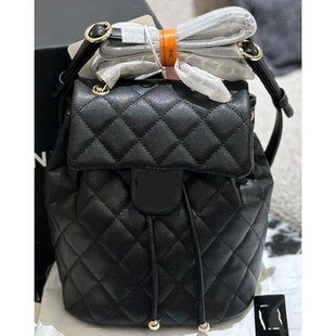 新款热销女包双肩手提单肩三用高级感鱼子酱萨尔堡迷你小香风双背