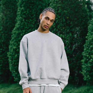 街头潮牌情侣圆领卫衣男女 国潮空气层休闲上衣美式 Remedy秋季 新款