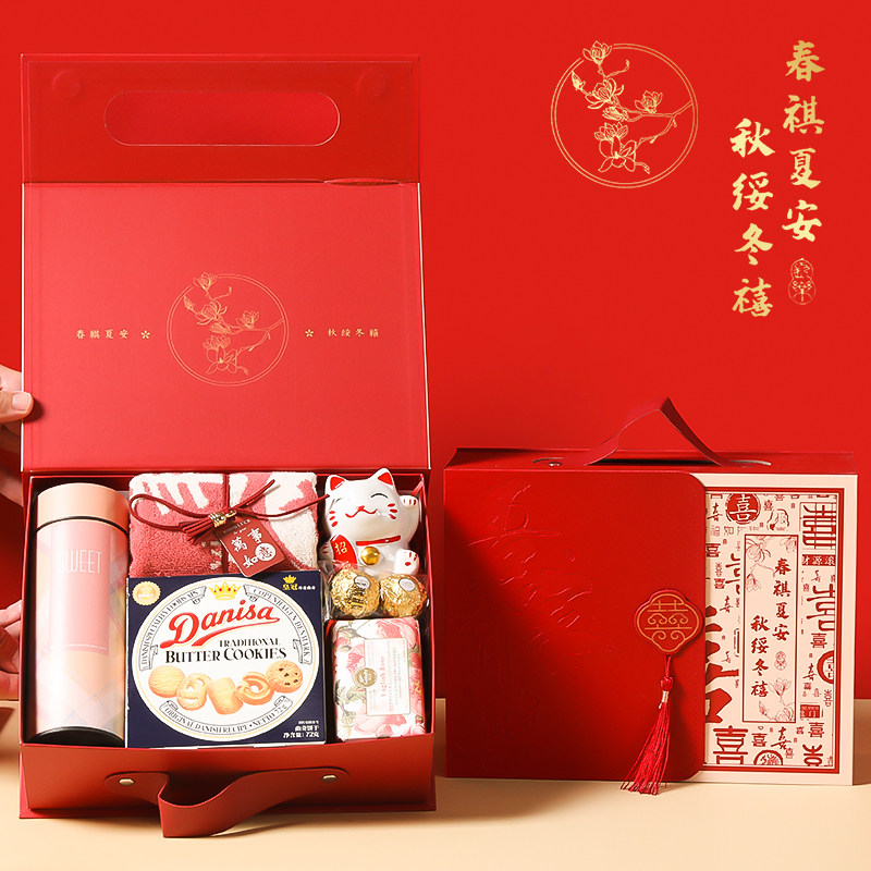 新款喜糖礼盒成品含糖结婚订婚高端实用伴手礼糖果回礼专用套装