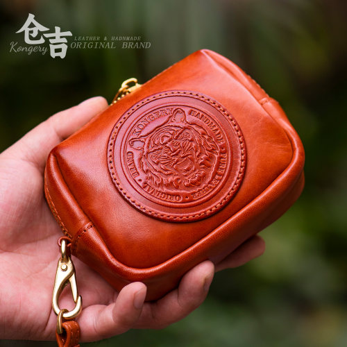 仓吉手工复古风收纳包