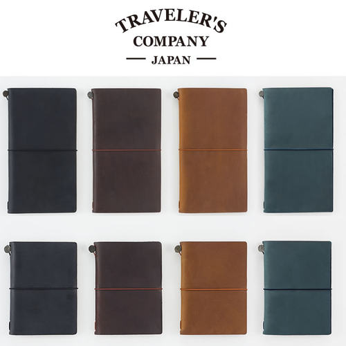 日本TRAVELER'S Notebook TN旅行者笔记本 标准型护照型真皮送礼