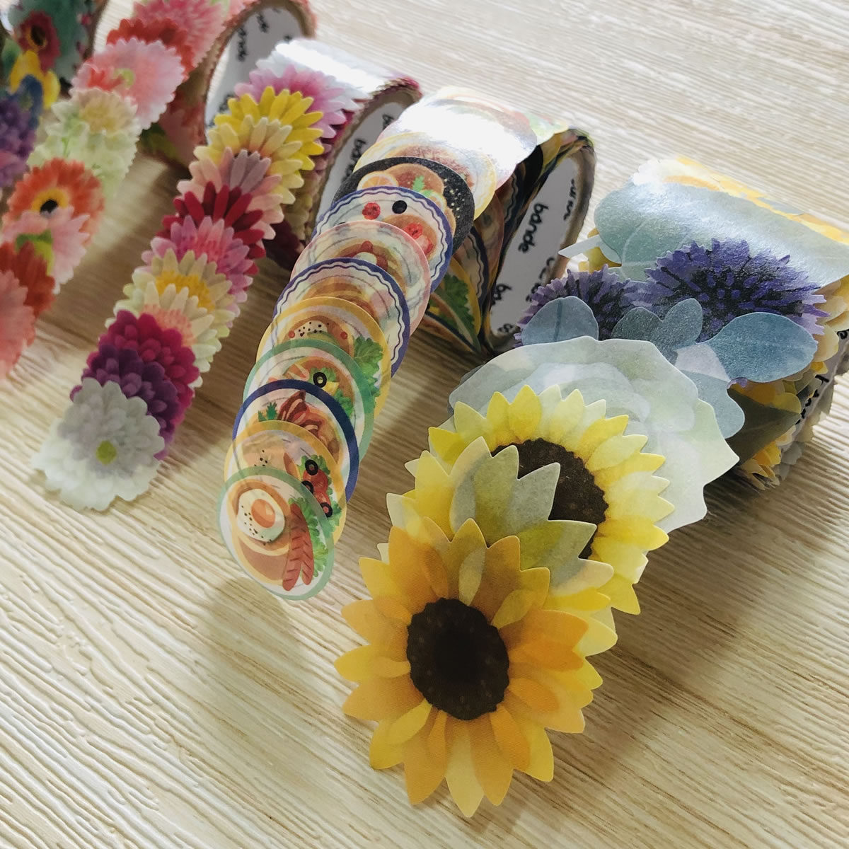 bande向日葵太阳花贴纸