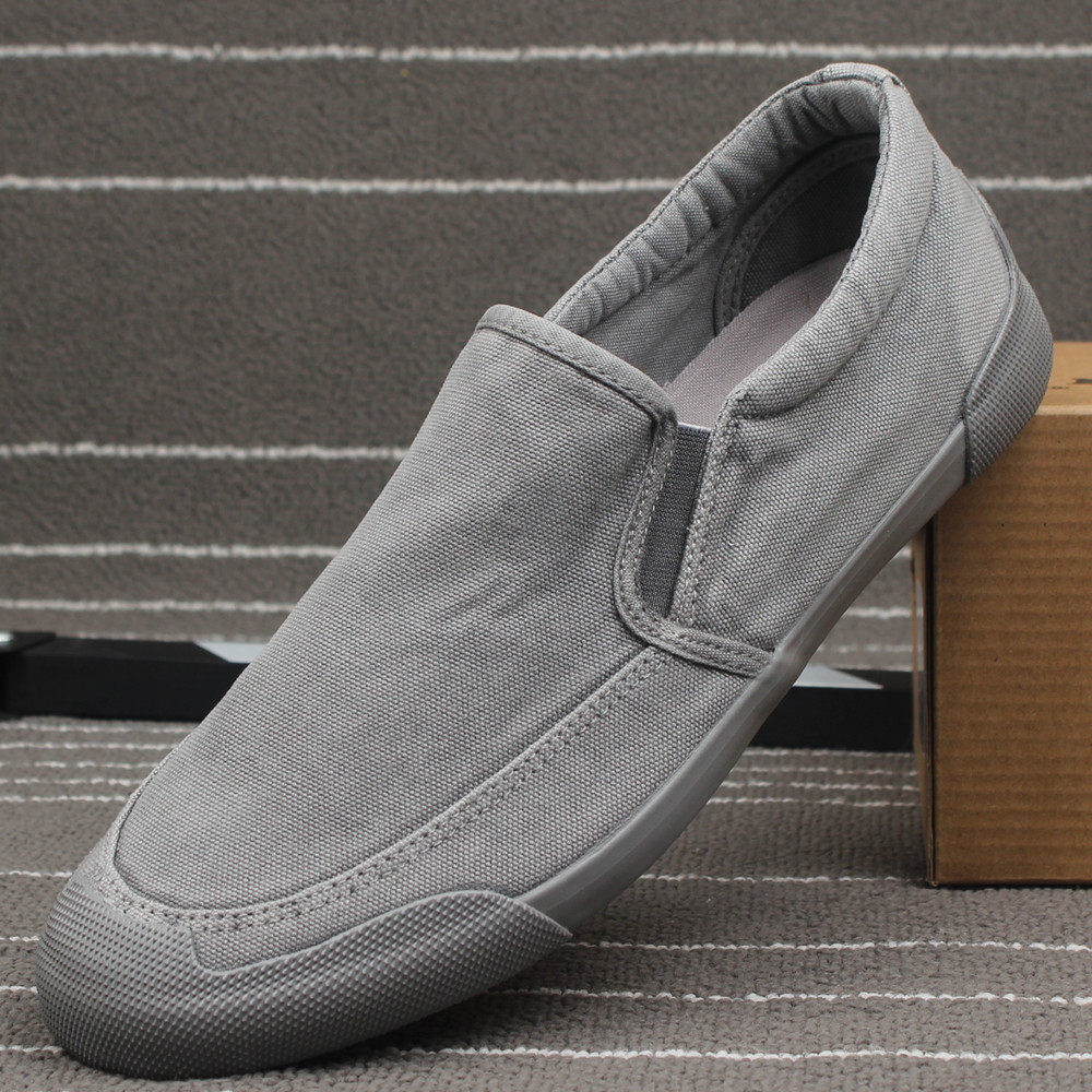 一步赢帆布鞋男士老北京布鞋一脚蹬男鞋懒人开车透气休闲板鞋潮流,流行男鞋,帆布鞋,淘宝优惠券,粉丝福利购,淘宝优惠卷