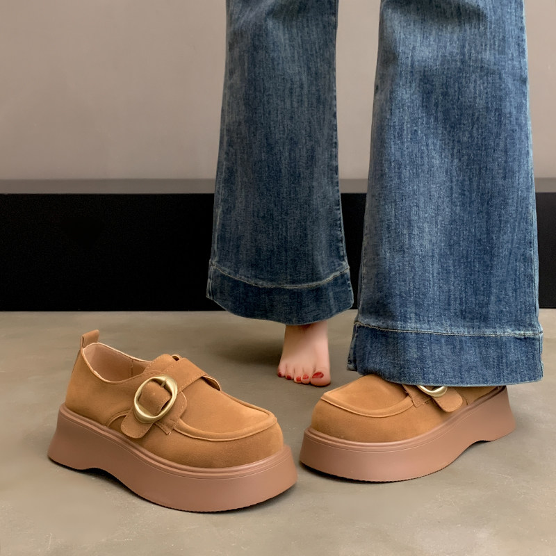 乐福勃肯鞋女2025春季爆款复古全包一脚蹬厚底增高单鞋软底孕妇鞋,女鞋,勃肯鞋/软木鞋,淘宝优惠券,粉丝福利购,淘宝优惠卷