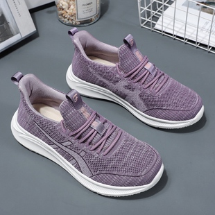 女妈妈宽胖脚旅游鞋 软底舒适老北京布鞋 平底 加宽健步鞋 宽松老人鞋