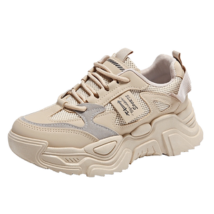 踩屎感炸街老爹鞋女款春季2024新款爆款增高运动鞋透气显脚小休闲