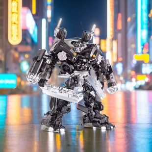 儿童开路先锋电影版SS14铁皮武器专家变形机器人玩具金刚模型摆件