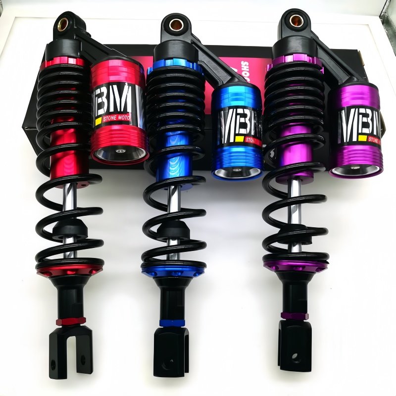 MBM后减震鬼火福喜巧格100CC劲战摩托车改装32CM带瓶后避震