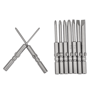 海川崎 801电动起子批头 60mm十字一字电动螺丝批头 电动螺丝刀咀