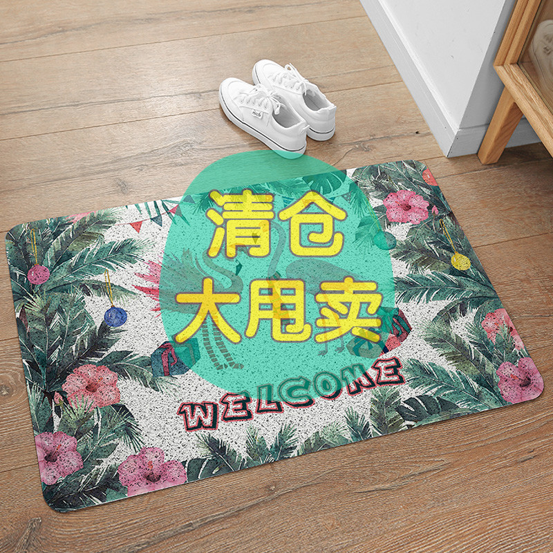 假一赔十进门地垫入户门门口丝圈脚垫可裁剪地毯家用门厅入户入门蹭土门垫